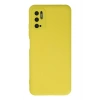 Mey İthalat®   Redmi Note 10 5G Kılıf Nano içi Kadife Silikon - Sarı