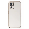 Mey İthalat®   Redmi Note 10 Kılıf Volet Silikon - Beyaz
