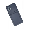 Mey İthalat®   Redmi Note 10 Pro Kılıf Kelvin Kartvizitli Silikon - Lacivert