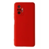 Mey İthalat®   Redmi Note 10 Pro Kılıf Nano içi Kadife Silikon - Kırmızı