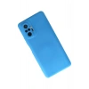 Mey İthalat®   Redmi Note 10 Pro Kılıf Nano içi Kadife Silikon - Mavi