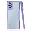 Mey İthalat®   Redmi Note 10 Pro Kılıf Platin Silikon - Lila