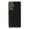 Mey İthalat®   Redmi Note 10 Pro Kılıf Volet Silikon - Siyah