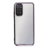 Mey İthalat®   Redmi Note 11 Kılıf  Lensli Silikon - Mor