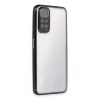 Mey İthalat®   Redmi Note 11 Kılıf  Lensli Silikon - Siyah