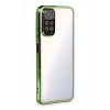 Mey İthalat®   Redmi Note 11 Kılıf  Lensli Silikon - Yeşil