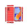 Mey İthalat®   Redmi Note 11 Pro Kılıf Optimum Silikon - Kırmızı