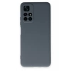 Mey İthalat®   Redmi Note 11T Kılıf Nano içi Kadife Silikon - Gri