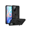 Mey İthalat®   Redmi Note 11T Kılıf Sofya Yüzüklü Silikon Kapak - Siyah