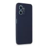 Mey İthalat®   Redmi Note 12 4G Kılıf First Silikon - Lacivert