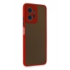 Mey İthalat®   Redmi Note 12 4G Kılıf Montreal Silikon Kapak - Kırmızı