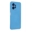 Mey İthalat®   Redmi Note 12 4G Kılıf Nano içi Kadife Silikon - Mavi