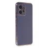 Mey İthalat®   Redmi Note 12 4G Kılıf Volet Silikon - Mavi
