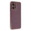 Mey İthalat®   Redmi Note 12 4G Kılıf Volet Silikon - Mor