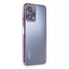 Mey İthalat®   Redmi Note 12 5G Kılıf  Lensli Silikon - Mor