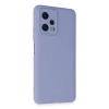 Mey İthalat®   Redmi Note 12 5G Kılıf Nano içi Kadife Silikon - Lila