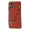 Mey İthalat®   Redmi Note 12 Pro 4G Kılıf Esila Silikon - Kırmızı