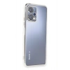 Mey İthalat®   Redmi Note 12 Pro 5G Kılıf  Lensli Silikon - Gümüş