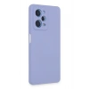 Mey İthalat®   Redmi Note 12 Pro 5G Kılıf Nano içi Kadife Silikon - Lila