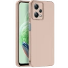 Mey İthalat®   Redmi Note 12 Pro 5G Kılıf Nano içi Kadife Silikon - Pudra