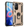 Mey İthalat®   Redmi Note 12S Kılıf Sofya Yüzüklü Silikon Kapak - Gold