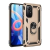 Mey İthalat®   Redmi Note 12S Kılıf Sofya Yüzüklü Silikon Kapak - Gold