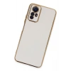 Mey İthalat®   Redmi Note 12S Kılıf Volet Silikon - Beyaz