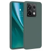 Mey İthalat®   Redmi Note 13 4G Kılıf First Silikon - Koyu Yeşil