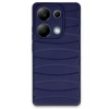 Mey İthalat®   Redmi Note 13 Pro 4G Kılıf Bibercas Silikon Kapak - Lacivert