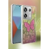 Mey İthalat®   Redmi Note 13 Pro 4G Kılıf Blade Aynalı Desenli Kapak - Desen 6