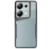 Mey İthalat®   Redmi Note 13 Pro 4G Kılıf Boyi Silikon Kapak - Siyah