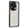 Mey İthalat®   Redmi Note 13 Pro 4G Kılıf Montreal Silikon Kapak - Siyah