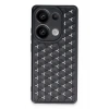 Mey İthalat®   Redmi Note 13 Pro 4G Kılıf Petek Silikon Kapak - Siyah