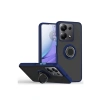 Mey İthalat®   Redmi Note 13 Pro 4G Montreal Yüzüklü Silikon Kapak - Lacivert