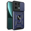 Mey İthalat®   Redmi Note 13 Pro 4G Pars Lens Yüzüklü Silikon - Lacivert