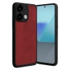 Mey İthalat®   Redmi Note 13 Pro 5G Kılıf Aras Deri Kapak - Kırmızı
