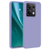 Mey İthalat®   Redmi Note 13 Pro 5G Kılıf First Silikon - Lila