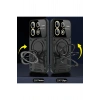Mey İthalat®   Redmi Note 13 Pro 5G Kılıf Joy Lens Standlı Kapak - Lacivert