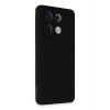 Mey İthalat®   Redmi Note 13 Pro 5G Kılıf Nano içi Kadife Silikon - Siyah