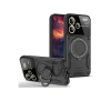 Mey İthalat®   Redmi Note 13 Pro Plus Joy Lens Standlı Kapak - Siyah