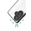 Mey İthalat®   Redmi Note 13 Pro Plus Kılıf Montreal Silikon Kapak - Siyah