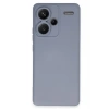Mey İthalat®   Redmi Note 13 Pro Plus Kılıf Nano içi Kadife Silikon - Gri