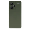 Mey İthalat®   Redmi Note 13 Pro Plus Kılıf Nano içi Kadife Silikon - Koyu Yeşil