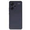 Mey İthalat®   Redmi Note 13 Pro Plus Kılıf Nano içi Kadife Silikon - Lacivert