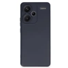 Mey İthalat®   Redmi Note 13 Pro Plus Kılıf Nano içi Kadife Silikon - Lacivert