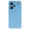 Mey İthalat®   Redmi Note 13 Pro Plus Kılıf Nano içi Kadife Silikon - Mavi