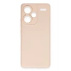 Mey İthalat®   Redmi Note 13 Pro Plus Kılıf Nano içi Kadife Silikon - Pudra