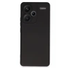 Mey İthalat®   Redmi Note 13 Pro Plus Kılıf Nano içi Kadife Silikon - Siyah