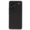 Mey İthalat®   Redmi Note 13 Pro Plus Kılıf Nano içi Kadife Silikon - Siyah