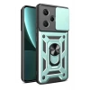 Mey İthalat®   Redmi Note 13 Pro Plus Kılıf Pars Lens Yüzüklü Silikon - Yeşil